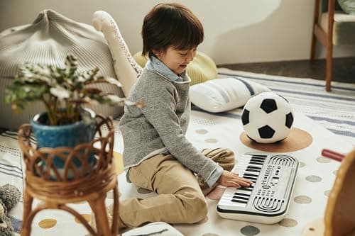 Casiotone Mini Keyboard SA-51 with Piano tones, Black 5