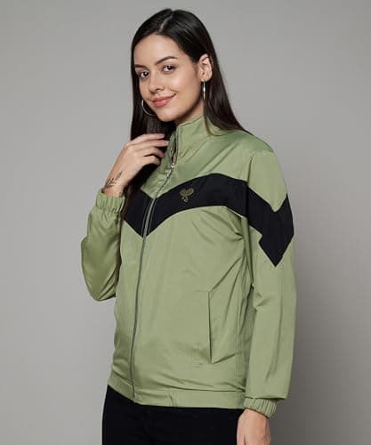 eWools Women's winterwear woolen fullsleeves Jacket (Green, 2XL) 3