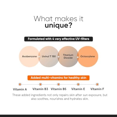 Minimalist Sunscreen SPF 50 PA+++ with Niacinamide & Multi-Vitamins | Clinically Tested in US (In-Vivo) | Lightweight with Multi-Vitamins | No White Cast | Broad Spectrum | Face Sunscreen for Men & Wo 3