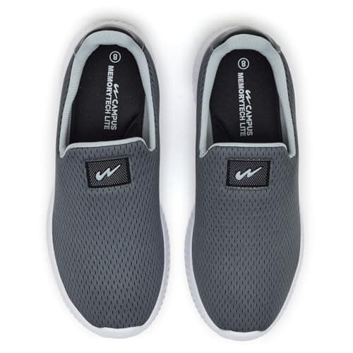 Campus Men's OXYFIT (N) Walking Shoes Gry/D.Gry - 8UK/India 5