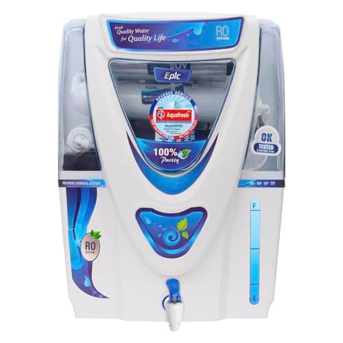 ROYAL AQUAFRESH BIS Certified Copper RO Water Purifier With 9 Stage Purification Filtration RO+UV+UF+TDS Adjuster Suitable For All Type Of Water Supply (Omega Fresh Epic)