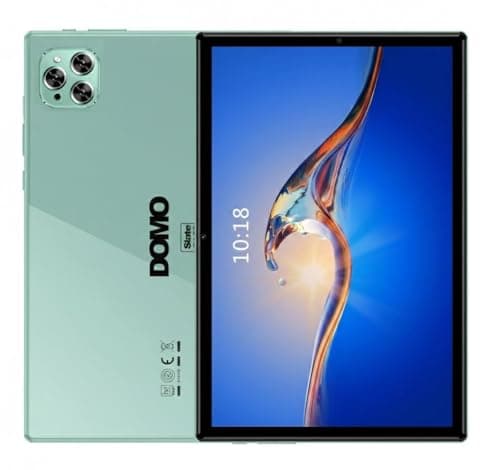 DOMO Slate SL39 10.1-Inch 4G Tablet PC, 4GB RAM + 32GB inbuilt Storage,1TB Expandable, Dual SIM Slot, Octa Core CPU, GPS, Bluetooth (Green) 3