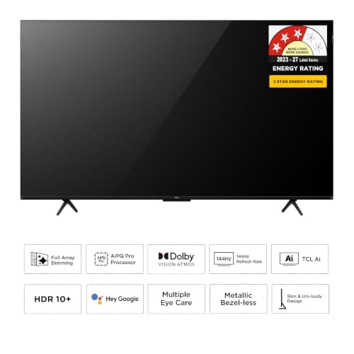 TCL 189 cm (75 inches) 4K UHD Smart QLED Google TV 75T8D 2