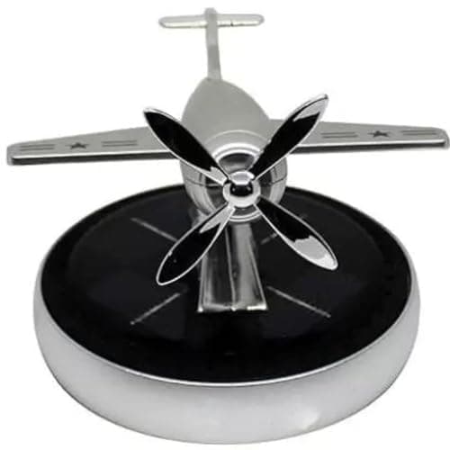 Sameili ® Car Seat Aroma Aeroplane Car Air Freshener Perfume Fragrance for Car Dashboard Car Aromatherapy Car Interior, Decoration Perfume 5 ML (Silver)