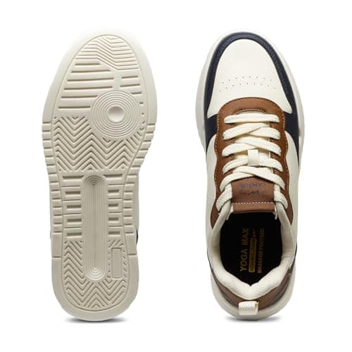 Campus Men's Avenue Off WHT/L.BLU Sneakers - 9UK/India 1 Pair 5