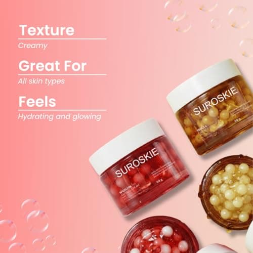 Suroskie Spotless Capsule Cream 60g | Korean Skin Care For Women & Men | For Pigmentation & Dark Spots | Skin Brightening & Deep Hydration | All Skin Type (Combo Vitamin C & Spotless) 5