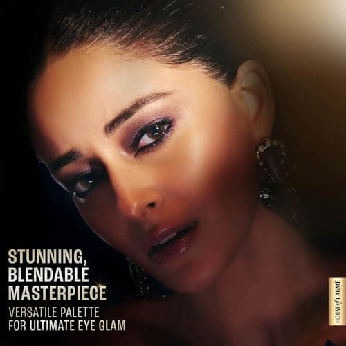 LAKME 9 in 1 Eyeshadow Palette, Shimmer & Smoke, 11.7g, for Glamorous Eye Makeup, with Blendable & Buildable Formula, Matte Shimmer and Metallic Finish, for Women 4