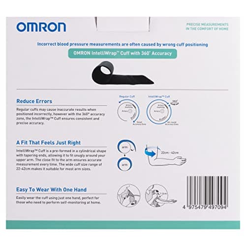 Omron HEM 7156 T Digital Blood Pressure Monitor with 360° Accuracy Intelli Wrap Cuff for All Arm Sizes Accurate Measurements and Bluetooth Connectivity 4