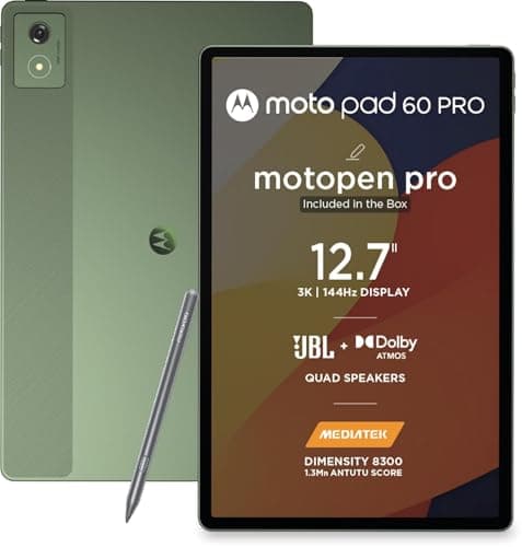 Motorola Pad 60 Pro (Bronze Green, 12GB RAM, 256GB Storage)