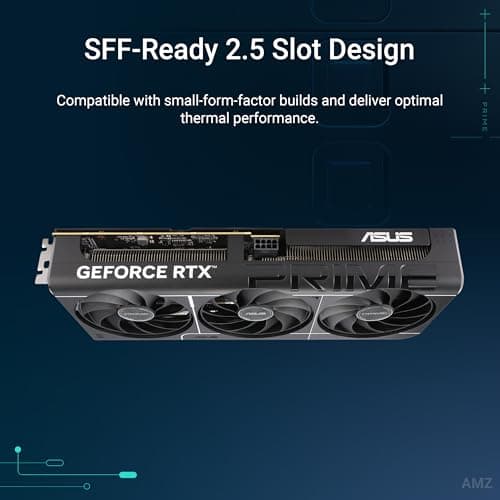 ASUS Prime GeForce RTX™ 5060 Ti 8GB GDDR7 OC Edition Graphics Card (PCIe® 5.0, 8GB GDDR7, HDMI®/DP 2.1, 2.5-Slot, Axial-tech Fans, Dual BIOS) 2