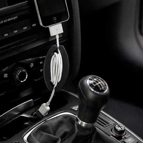 MX Cord Wrap Organizer 3 Pack – Small, Medium & Large Cable Holders, Desk Cable Management Cable Organizer for Chargers, Earbuds, USB Cables, Laptop Power Cords, Travel & Desk Cord Management 2