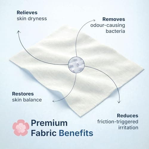 Hi Life™ Niacinamide & Hyaluronic Acid Cleansing Wet Wipes | Brightening Niacinamide, Deep Hydration with Hyaluronic Acid & Japanese Collagen Mineral | Biodegradable Facial Wipes | Dermatologist Teste 5