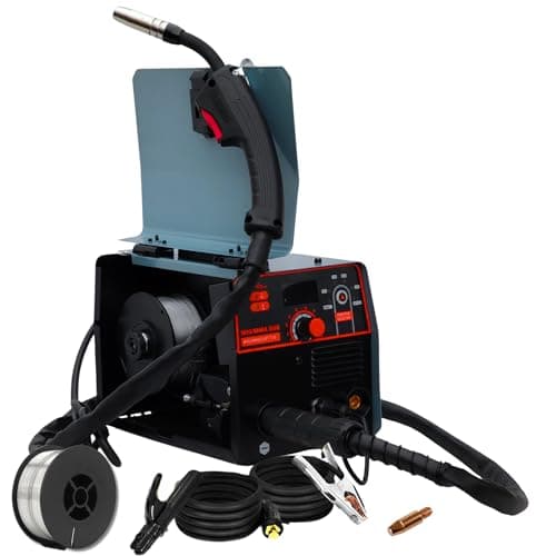 NIKO 2-in-1 IGBT Inverter Welding Machine | MAG/MMA/TIG Lift | 200A Output | Electrodes 1.6-3.2mm & Flux Wire 0.8/0.9/1.0mm | Hot Start & Anti-Stick | Home/DIY/Workshop Use 1 YEAR WARRANTY