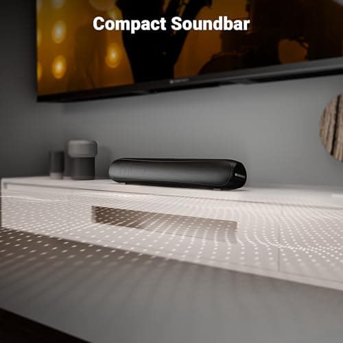 Zebronics Compact Soundbar, 18 Watts, Upto 6 Hours Playback, Dual 52mm Drivers, Dual Passive Radiators, TWS, Type-C Charging, USB, AUX, LED Indicator (Vita Bar 202) 4