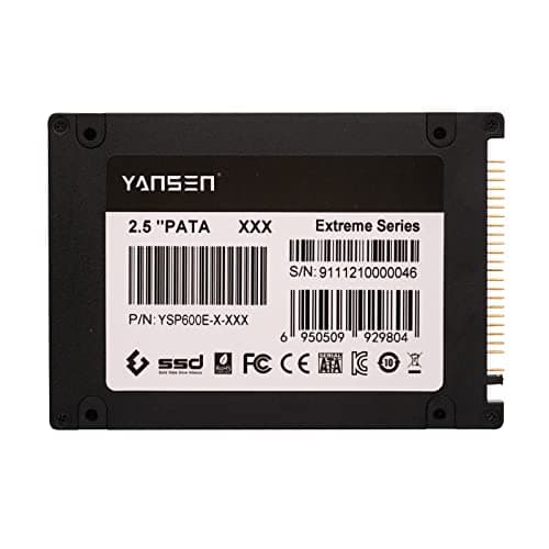 64GB KingSpec 2.5-inch PATA/IDE SSD Solid State Disk (MLC Flash) SM2236 Controller 4
