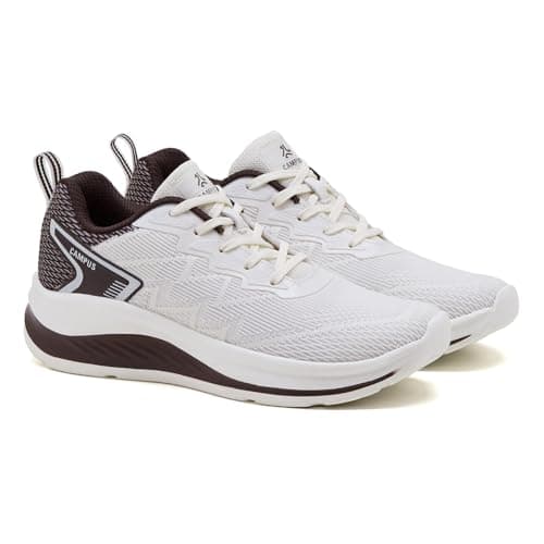 Campus Men's Off.WHT/BRWN Running Shoes - 9UK/India 1 Pair 3