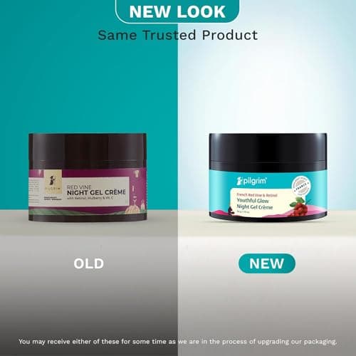 PILGRIM French Red Vine Anti Aging Night Cream for women with Retinol, Mulberry & Vitamin C For Glowing Skin & Skin Repair| Retinol Night cream for oily, dry & sensitive skin|Anti aging cream| For Wom 2