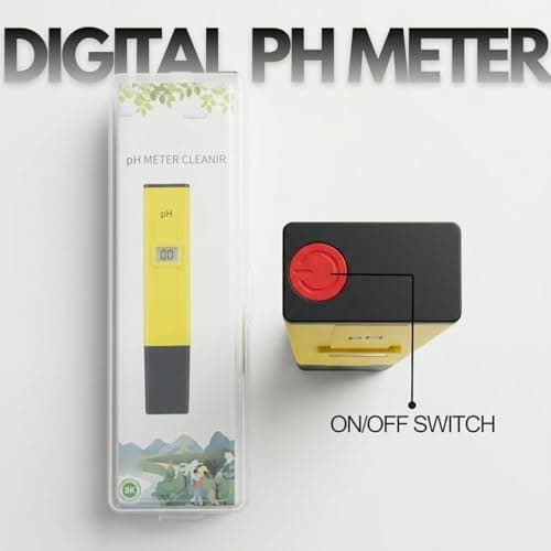 GK Instruments Digital Pen Type PH Meter with Calibration Accessories for Water Testing, Portable PH Tester for Aquarium, Drinking Water, Pool (Pack of 1) 3