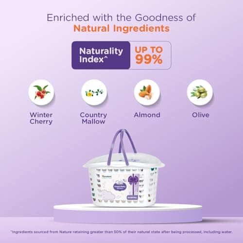 Himalaya Baby Gift Pack Basket,Pack of 1 set,white 5