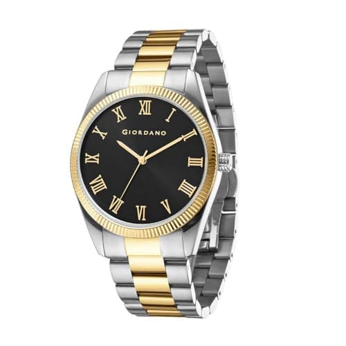 Giordano Classic Formal Analog Watch for Men with Stainless Steel Strap and Roman Numeric Indices -GZ-50112