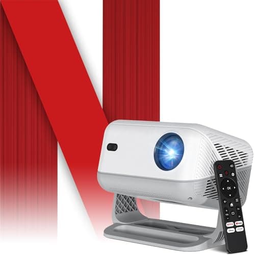 BeamX Shark Projector, 2 Year Warranty, All Certified App, Android 13 Whale OS, 4K HDR, Dolby Audio, 18000 lm Brightness, ChatGPT Integrated, 5W Speaker, Intelligent Image Correction, All OTT App