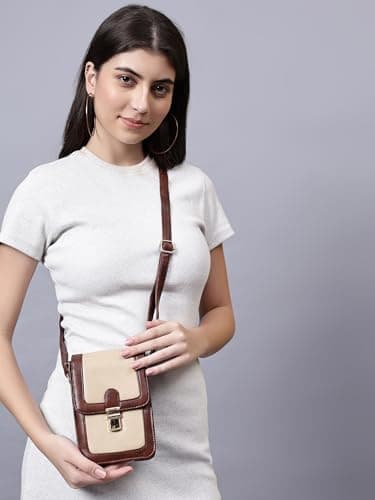 Pramadda Pure Luxury Elegant Gift combo set for women Sling Bag with Earrings | Rakhi Raksha Bandhan Gift For Sister | Birthday Gift For Girls | Festival Diwali Christmas Gift Items. 2