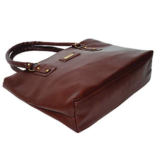 Bellina Women Solid 26 Cms Cosmetic Pouch (M_Harsheet Series_Brown) 3