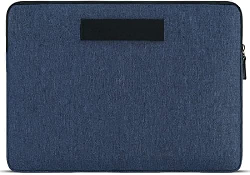 Dynotrek Elite 14.6 inch Laptop Sleeve Case Protective Soft Padded Zipper Cover Carrying Computer Hand Bag Compatible for Most MacBook Pro Notebook Chromebook Tablet Ultrabook -(Denim Blue) 3