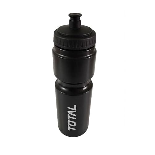 TOTAL Sipper Bottle for Gym, Running, Cycling | BPA-Free Sports Water Bottle with Push/Pull Leakproof Cap | Lightweight, Durable & Reusable Bottle for Outdoor Fitness Use|Black 800 ML 3