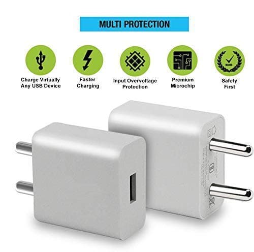 50W Charger for Xiaomii Redmi 13 5G Original QC Adapter Type C 3.0A High Speed Fast Turbo Charge QC 3.0 Smart SinglePort with 1m Type-C Charging & Sync Cable (White, 50W,RM-74) 5