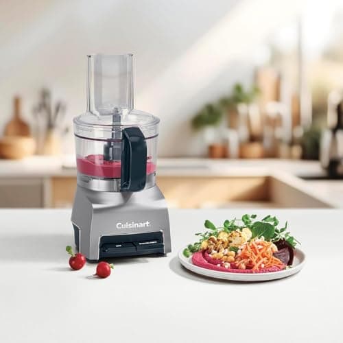 Cuisinart FP-5IN 5-Cup Food Processor for Chopping, Slicing & Shredding | 300W Compact Kitchen Processor with Reversible Stainless Steel Disc, Wide Feed Tube & Easy-Clean Bowl, Silver 2