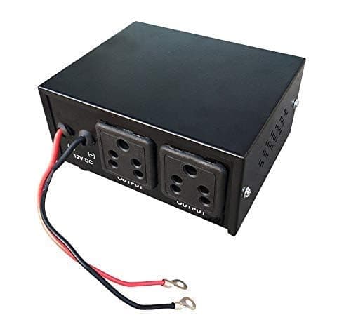 ERH India Mini DC to AC Converter 12V to 220V Inverter with USB Ports for Car, Bus, Truck, E-Rickshaw, and Solar Panels (200 W - 2 USB) 3