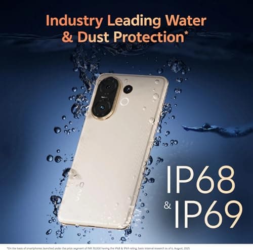 vivo T4 Pro 5G, Blaze Gold (8GB, 256GB) 5