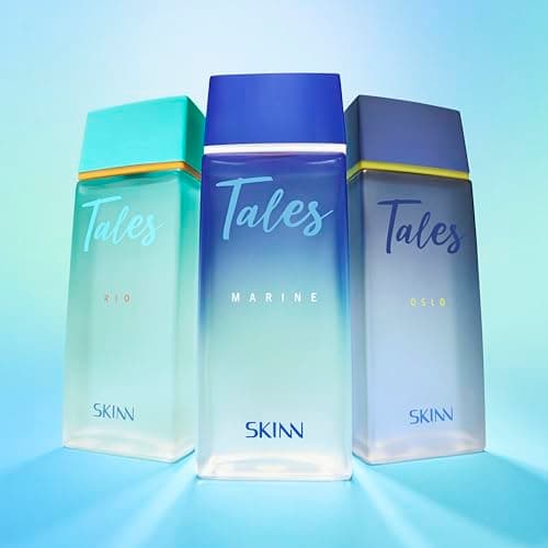 Skinn By Titan | Tales Rio Perfume - 100 Ml | Perfume For Man | Gift for Men | Premium Fragrance | Grooming Essentials | Long Lasting Smell for Men | Fresh, Woody |Eau De Parfum 3