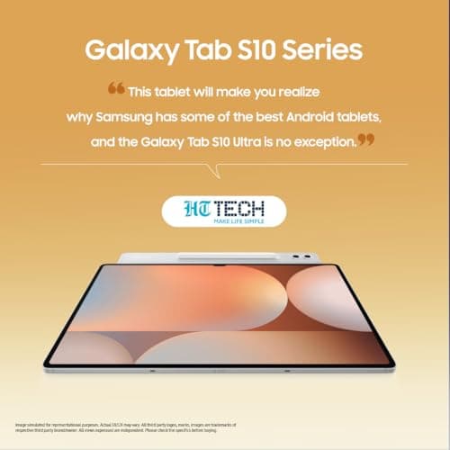 Samsung Galaxy Tab S10 Ultra [Smartchoice], S Pen in-Box, 36.99 cm (14.6 inch) Dynamic AMOLED 2X Display, 12 GB RAM, 512 GB Storage, Wi-Fi Tablet, Platinum Silver 4