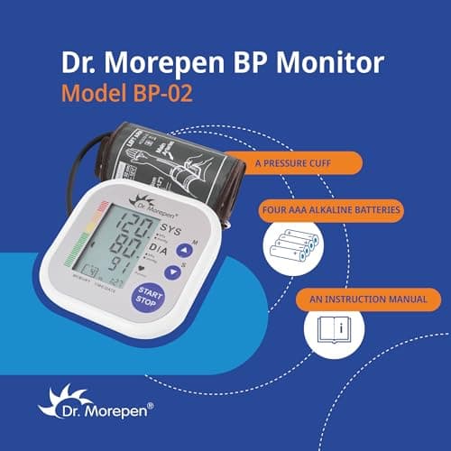 Dr. Morepen Blood Pressure Monitor Model BP-02 4