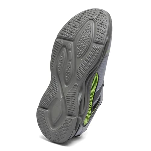 Campus Men's FEROX L.Grey/D.Grey Running Shoes - 9UK/India 1 Pair 5
