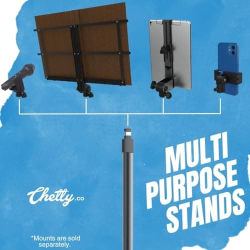 Chetty PS3 Octapad Tower Stand, Adjustable Tower Stand with Snaplock System, Portable Design with Carrying Bag 4