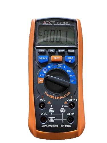HTC DIM 1503 Digital Handheld 1000 V Insulation Tester with AC/DC True RMS Multimeter By Skyking ® 3