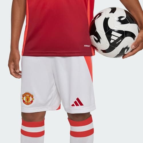 adidas MUFC H SHO Y White 3