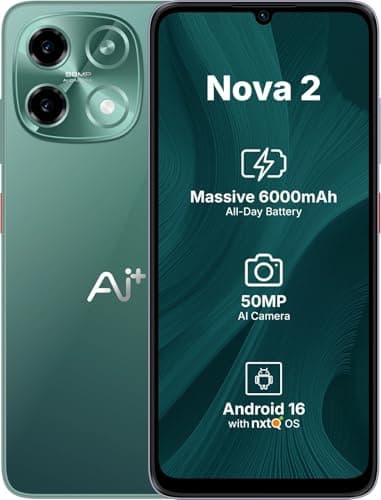 AI+ Nova 2 5G, Green, 128 GB, 6 GB RAM