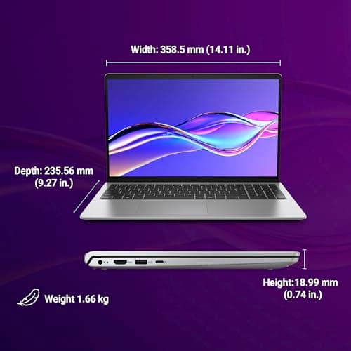 Dell 15 AI Powered Laptop, Intel Core Ultra 5 225H, 16GB DDR5 RAM, 512GB SSD, 15.6" FHD Anti-Glare Display, Intel Arc Graphics, Dedicated Copilot Key, Backlit Keyboard, Silver, Win11 Home + MSO H&S'24 6
