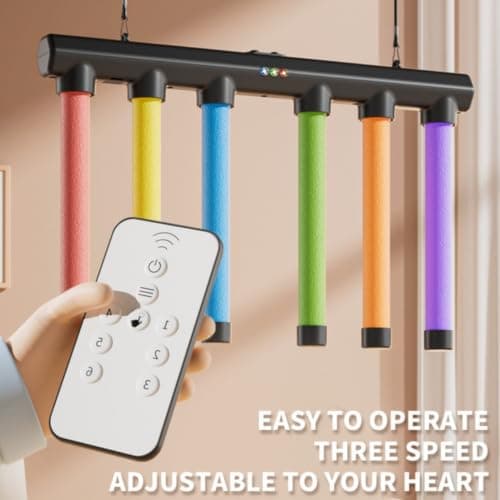 Bnf Lightweight Hanging Reaction Toy ABS Rod Task Game Easy to Carry Hand-Eye Coordination Game Fine Motor Skills, Hm-39 Rc Punishment 4