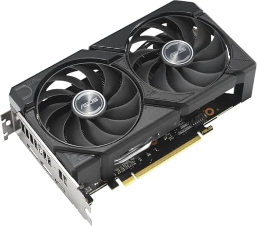 ASUS Dual Radeon™ RX 9060 XT 16GB GDDR6, AMD Radeon™ RX 9060 XT,Digital Max Resolution 7680 x 4320, Yes x 1 (Native HDMI 2.1b), Yes x 2 (Native DisplayPort 2.1a), HDCP Support Yes (2.3) 4