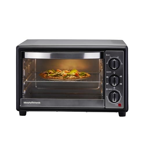 Morphy Richards 30RC Manual Otg Oven For Kitchen 1500W | 30 Litre Oven Toaster Griller | Convection Fan & Rotisserie Function | Temperature Control | 2-Yr Warranty By Brand, clear 3