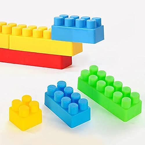 Storio DIY Puzzle Building Blocks Game Toys for Kids Educational Blocks Learning Puzzle Learning Toy for Kids (45+ Pcs),Multicolor 4