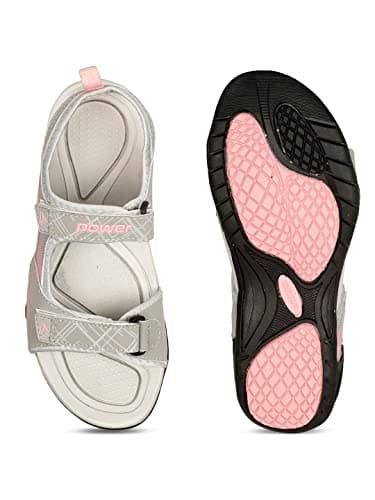 Power Women's EONA Grey Casual Sandal's - 6 UK (5612769) 4