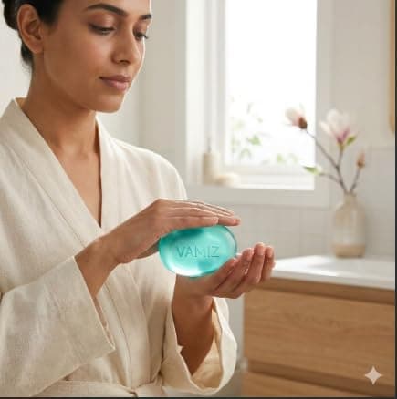 Fiama Cooling Gel Bar Soap Menthol & Magnolia, Cooling and Refreshing Bath Soap with Skin Conditioners, Long-Lasting Freshness, Hydrating Gel Formula for Men & Women. (Pack Of 3, 375g) 3