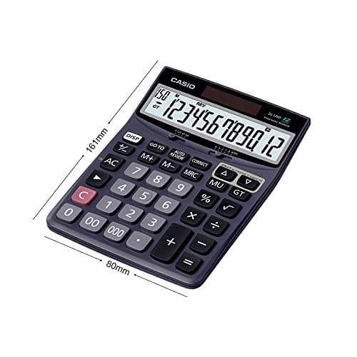 Casio DJ-120D 150 Steps Check and Correct Desktop Calculator with Bigger Screen/Keys (12 Digit) 3