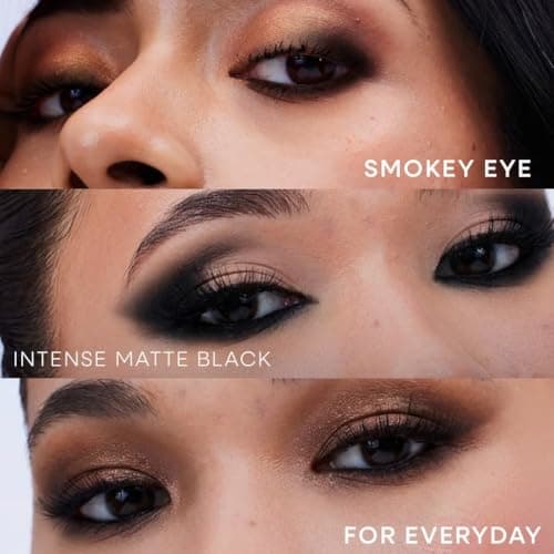 Nykaa Cosmetics Eyem Smokey Intense Gel Kajal With Free Sharpener & Smudger- Black (0.3g) 5
